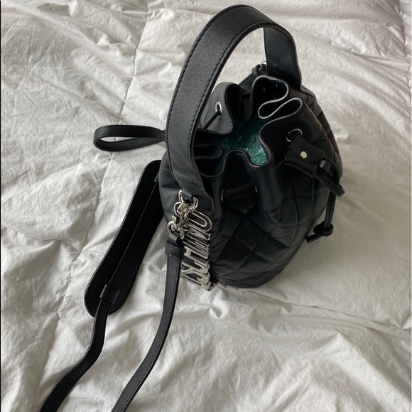 Moschino Leather Bucket Bag - Picture 4 of 16
